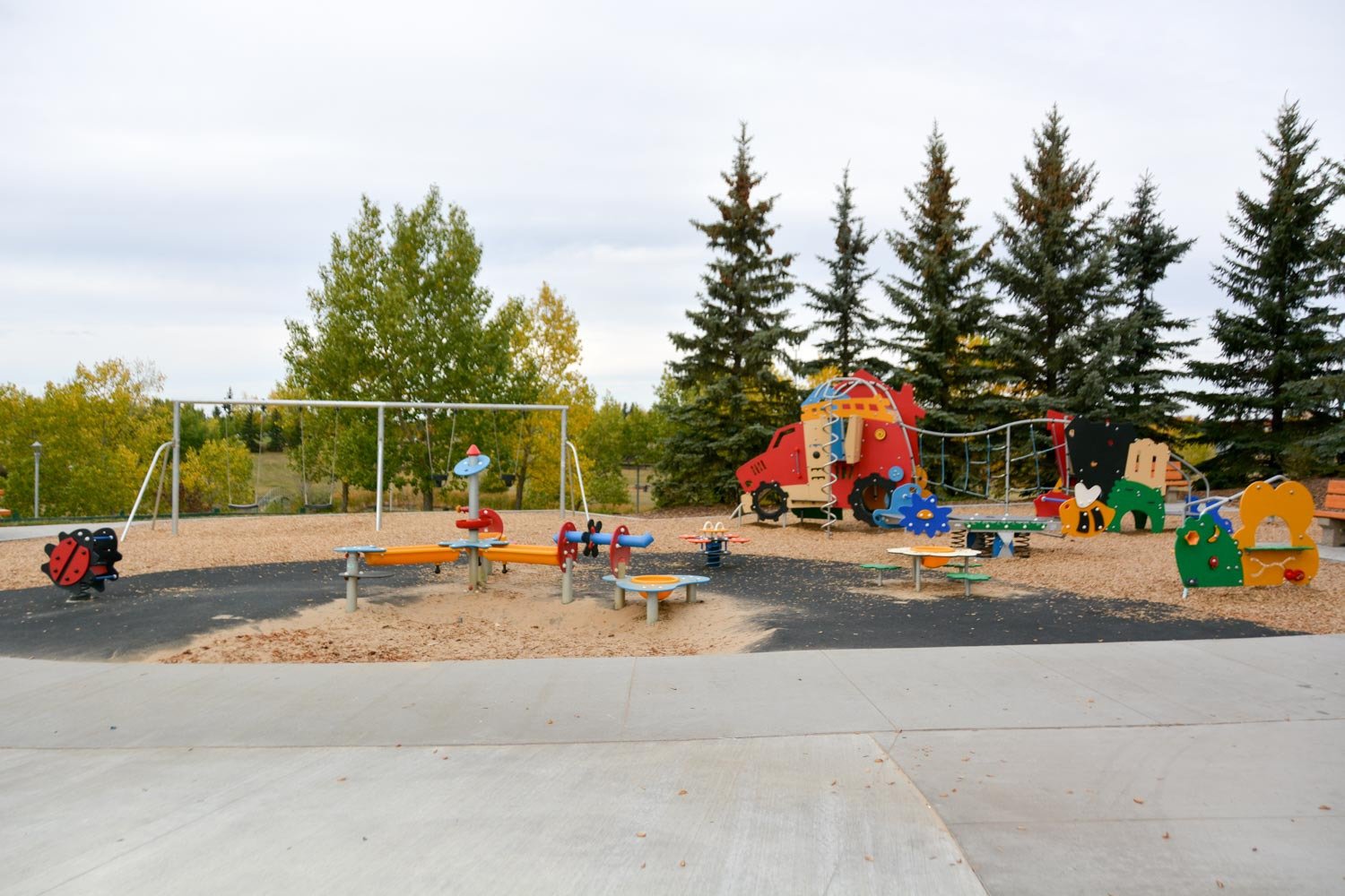 PlayWorks Mill Woods Park Playground in Edmonton, Alberta!